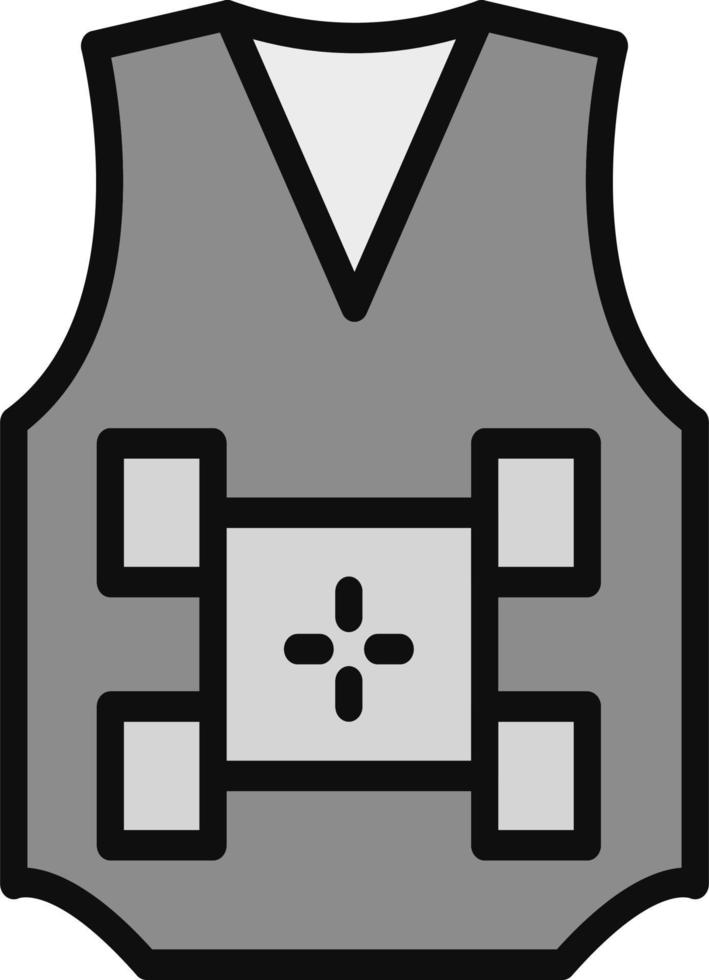 Sleeveless Sweater Vector Icon