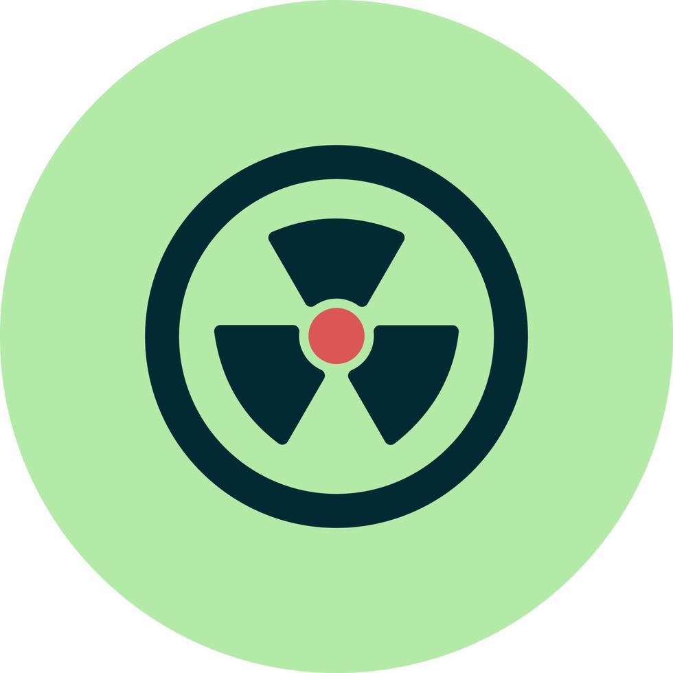 icono de vector nuclear