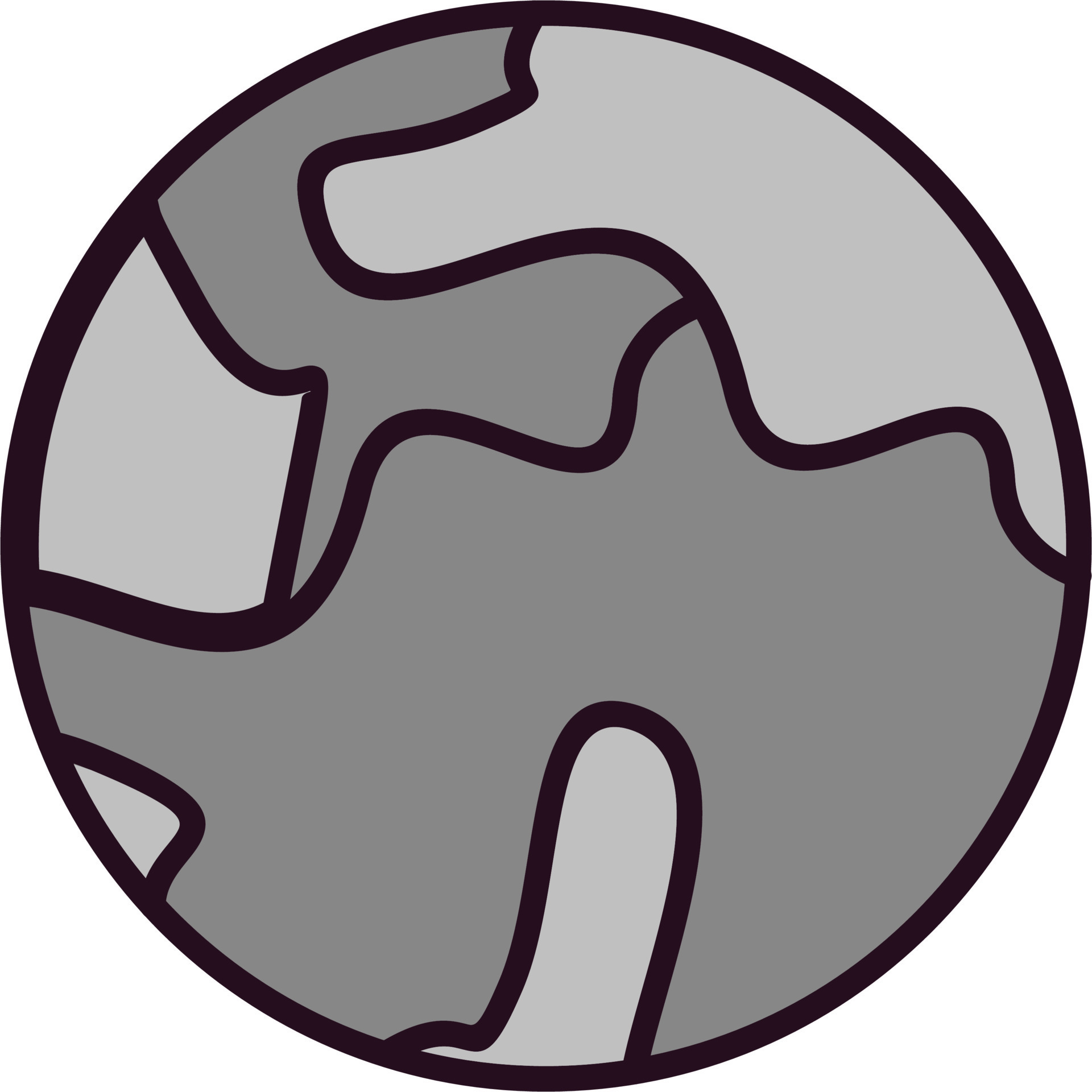 Earth Vector Icon 19818654 Vector Art at Vecteezy