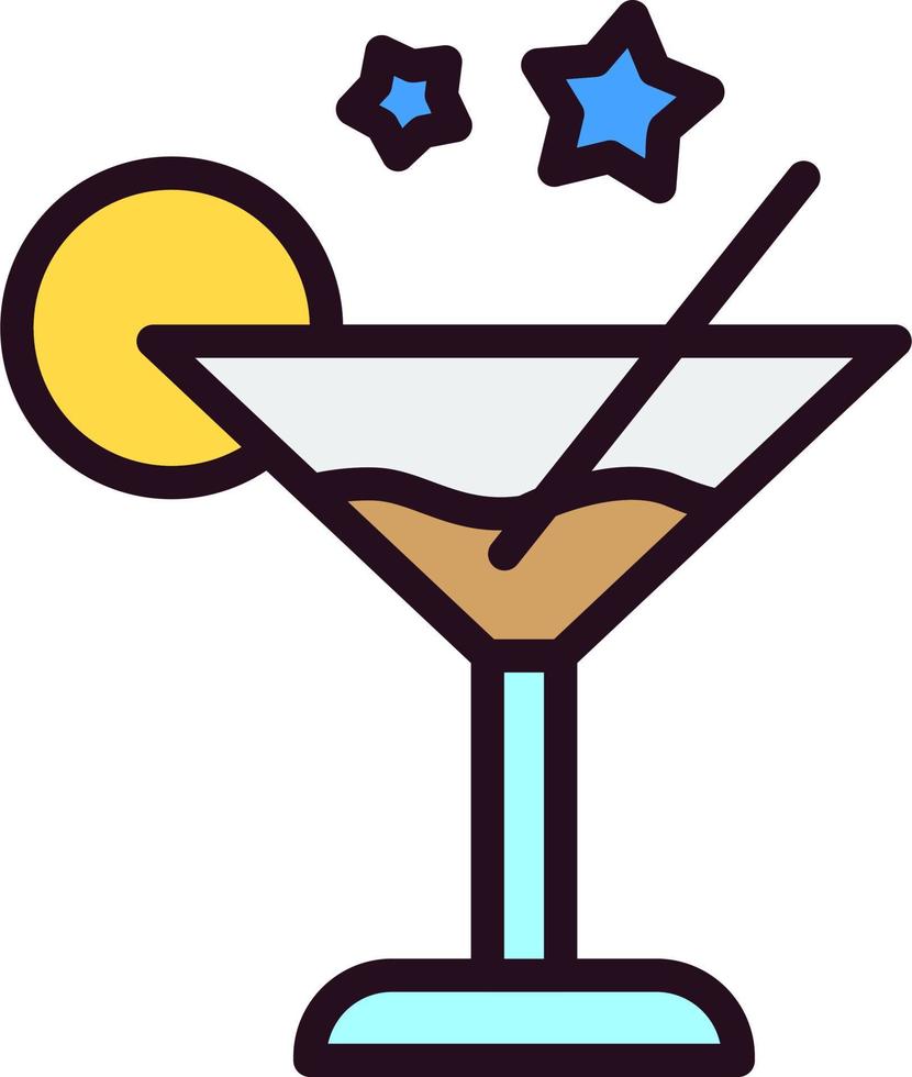 Cocktail Vector Icon