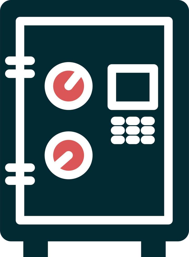 Automatic Safebox Vector Icon