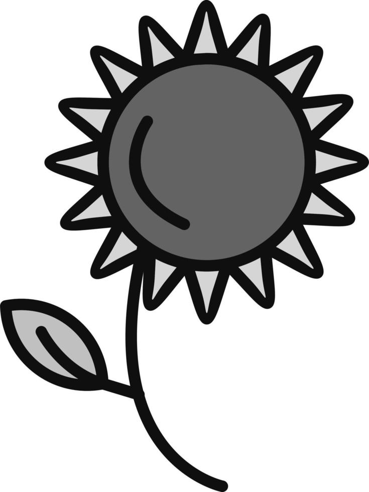 Sunflower Vector Icon