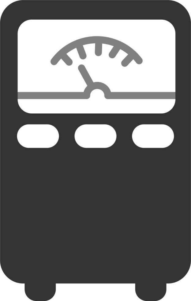 Voltmeter Vector Icon