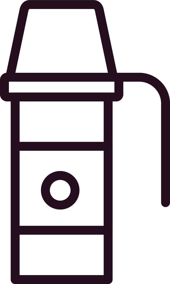 Thermo Flask Vector Icon