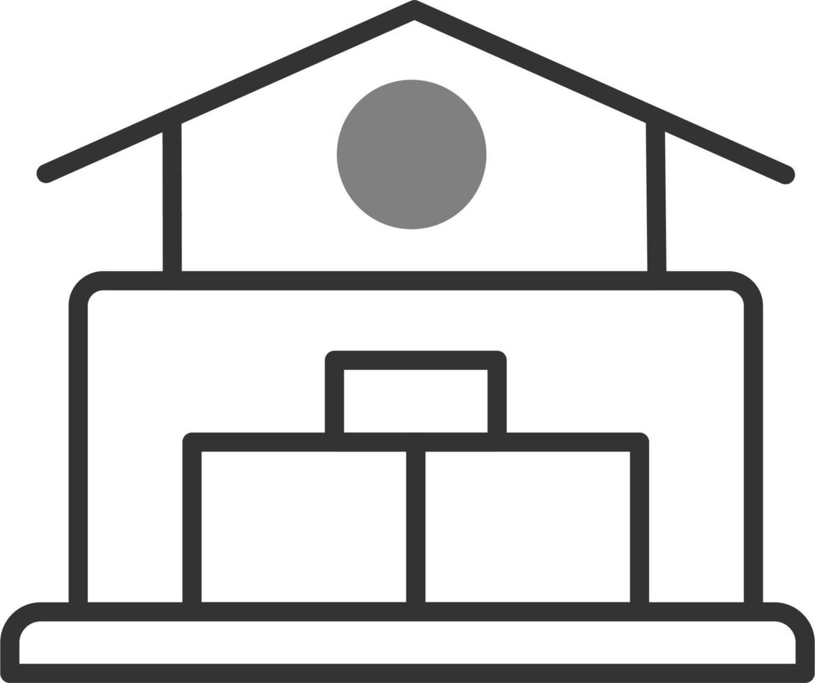 Warehouse Vector Icon