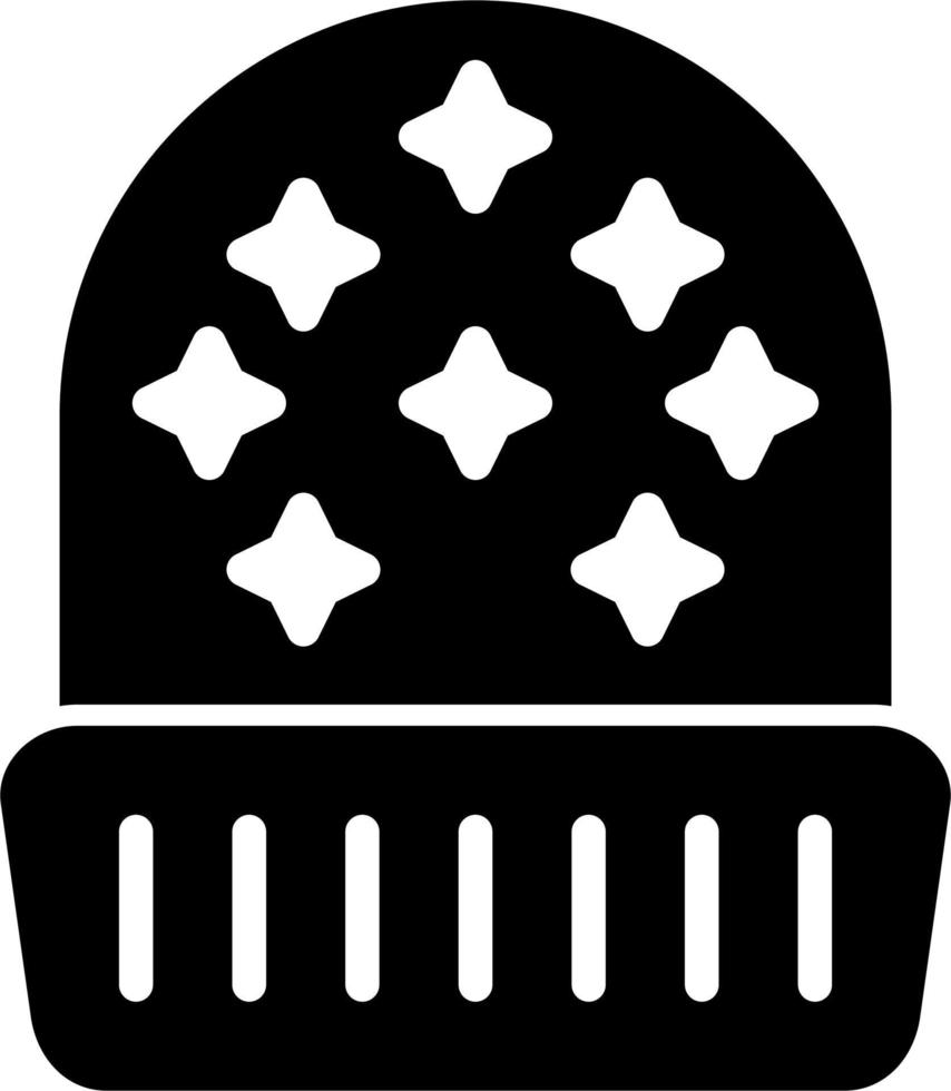 icono de vector de gorro