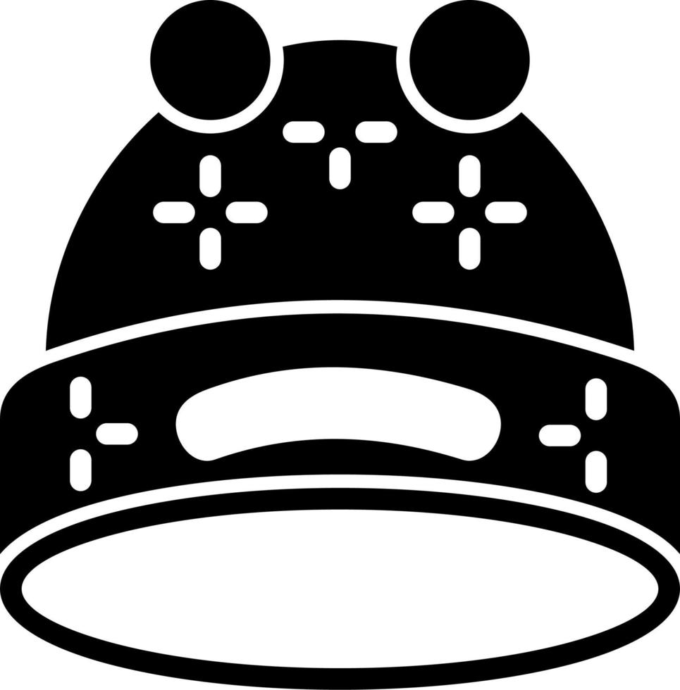 icono de vector de sombrero