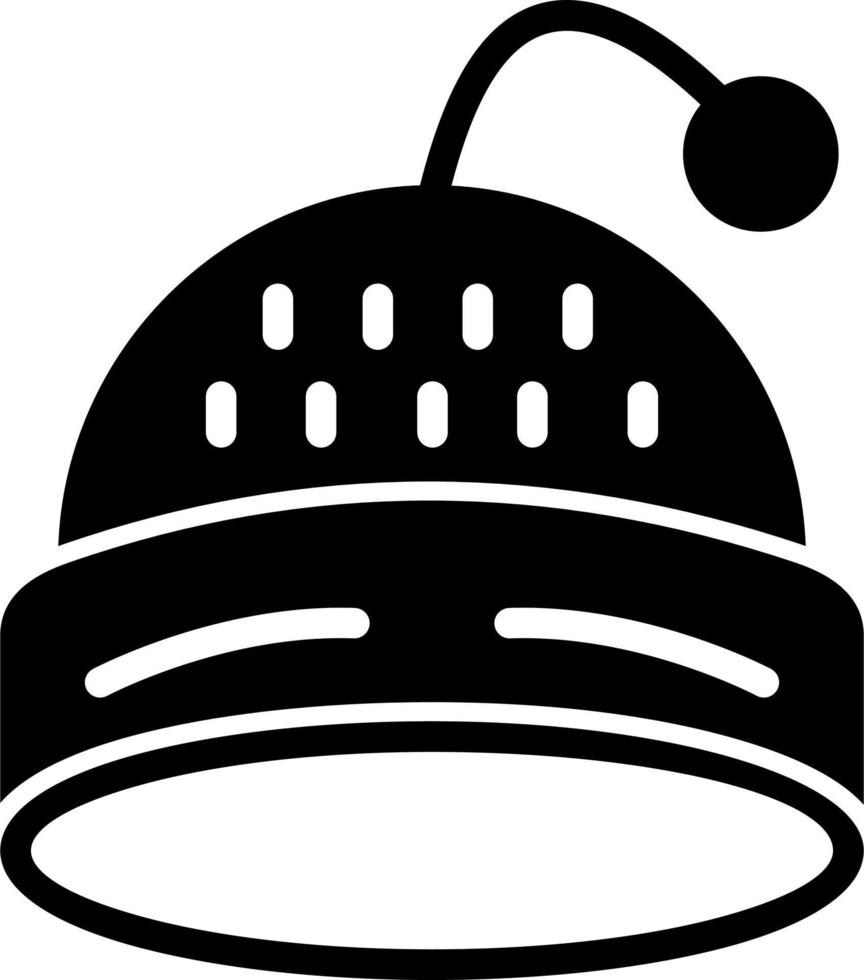 icono de vector de gorro