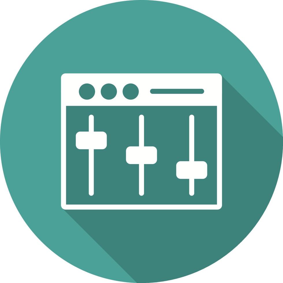 Dj Mixer Vector Icon