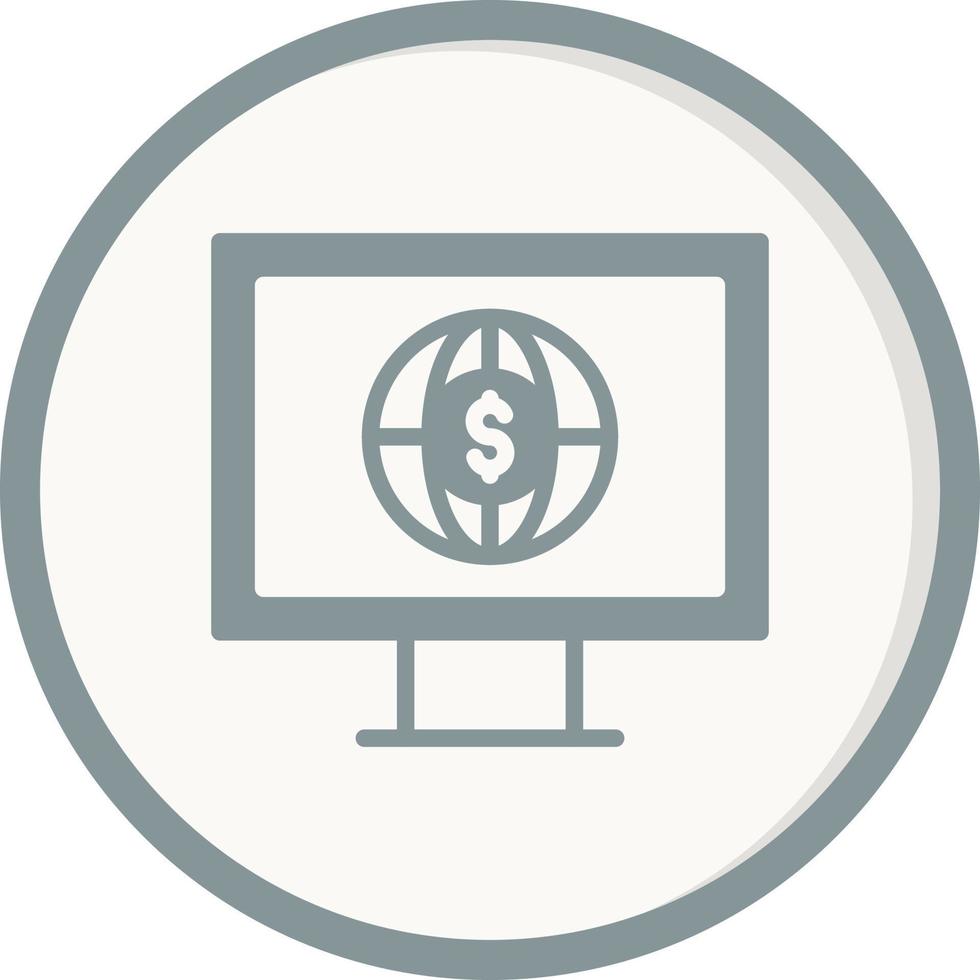 Online Business Vector Icon