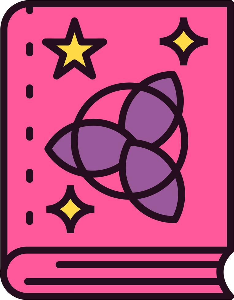 Magic book Vector Icon