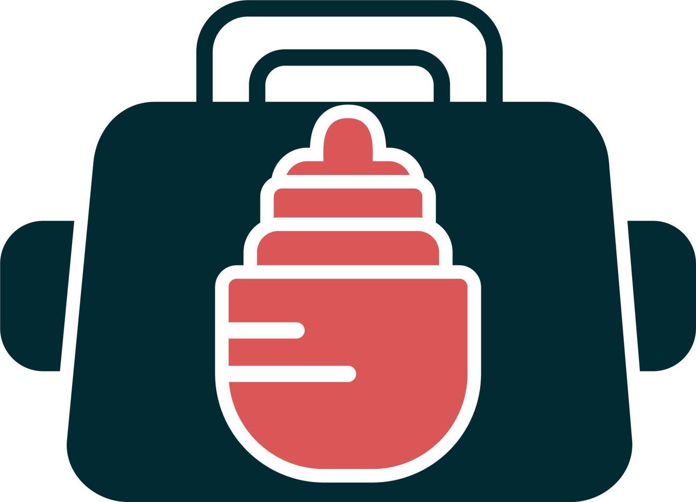 Baby bag Vector Icon