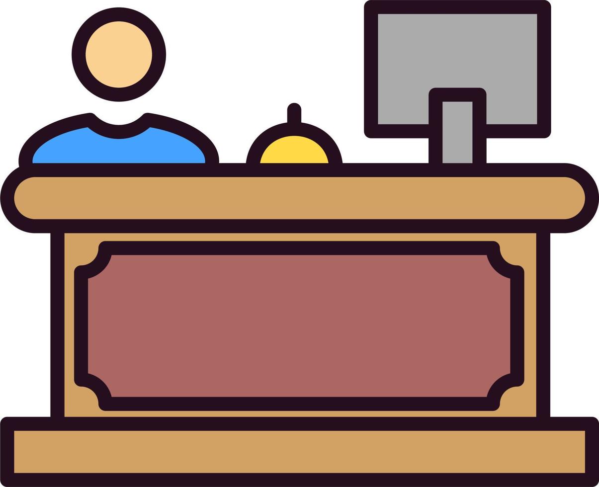 Reception Vector Icon