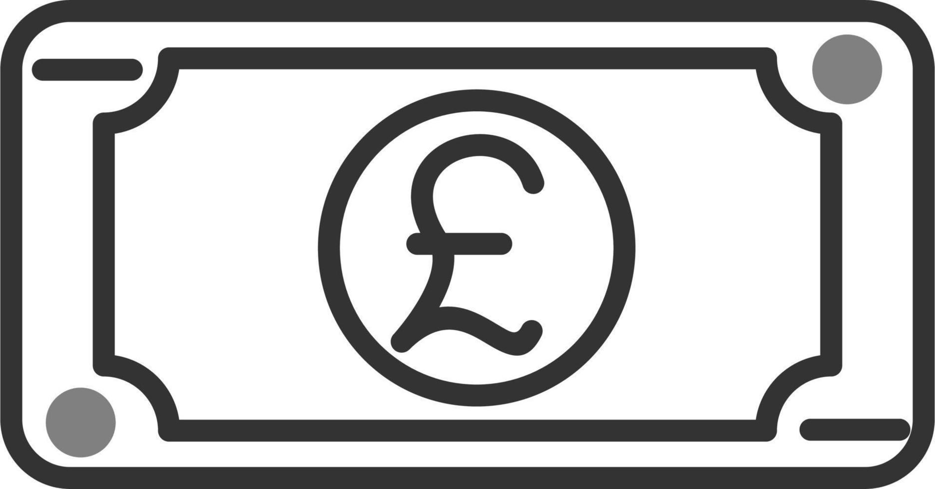 Pound Vector Icon