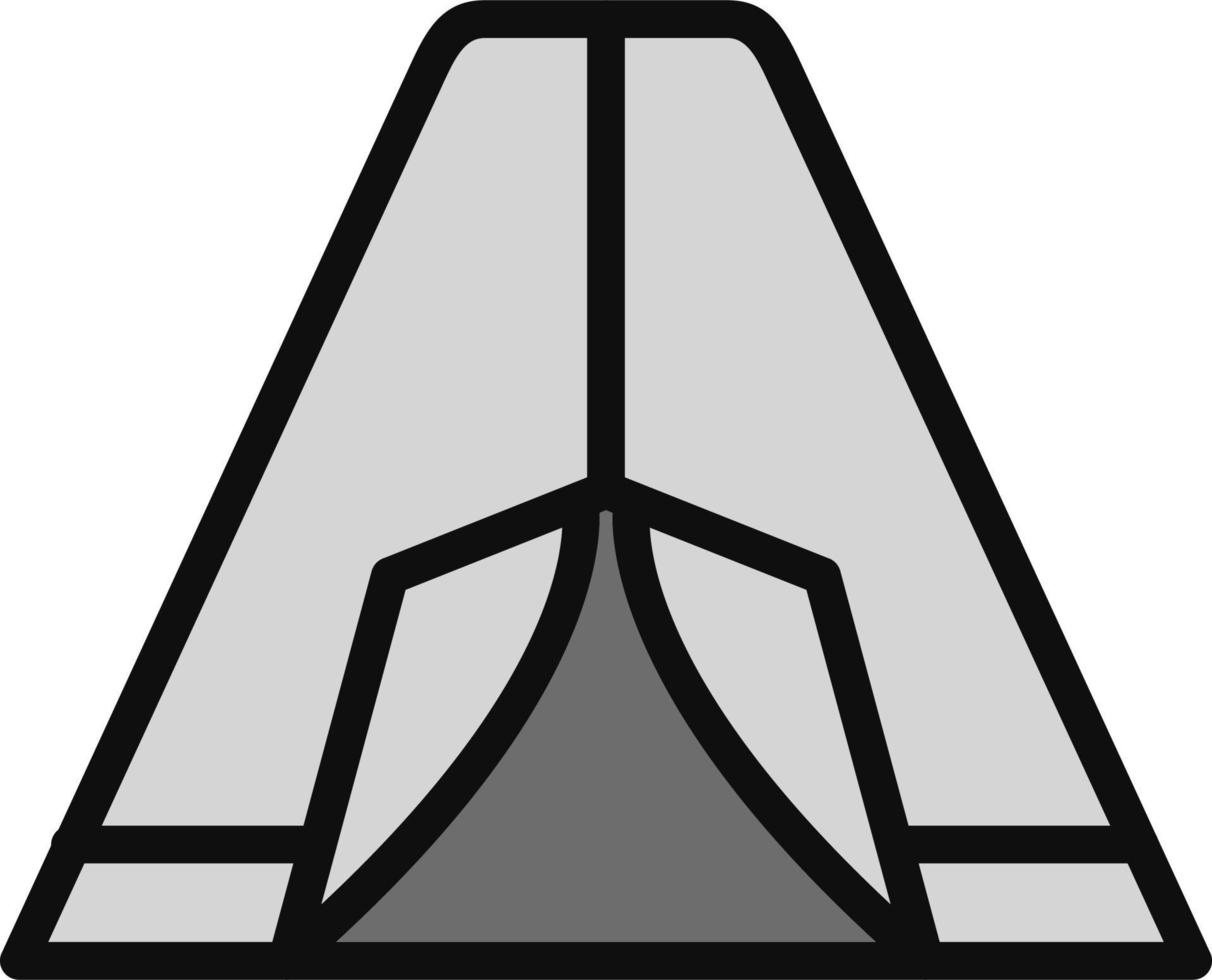 Tent Vector Icon