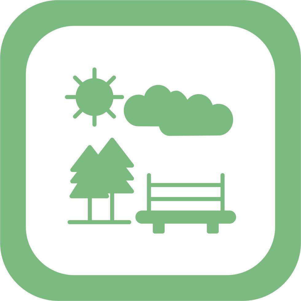 Park Vector Icon