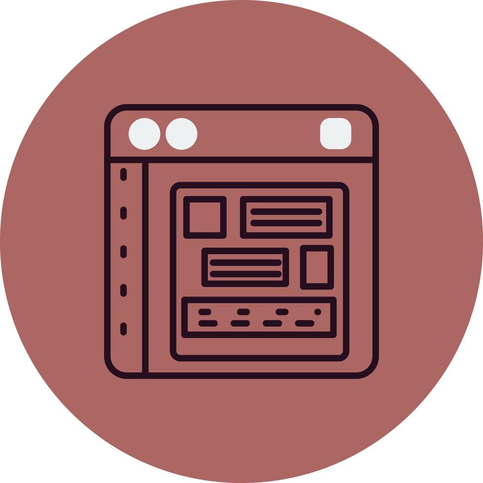 Layout Vector Icon