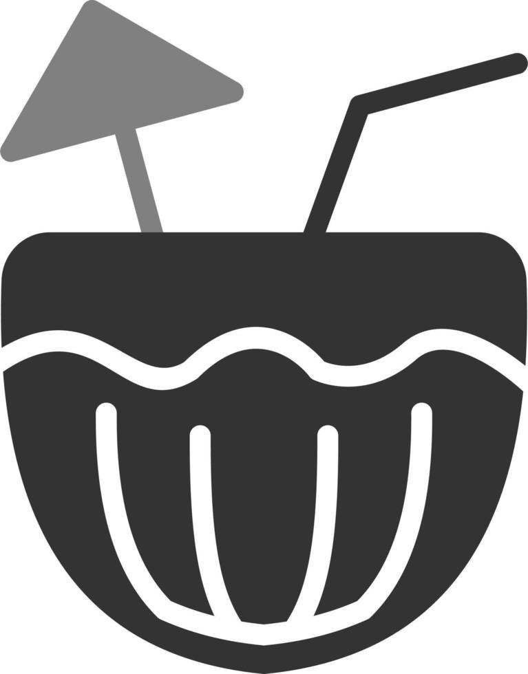 Coconut Drink Vector Icon