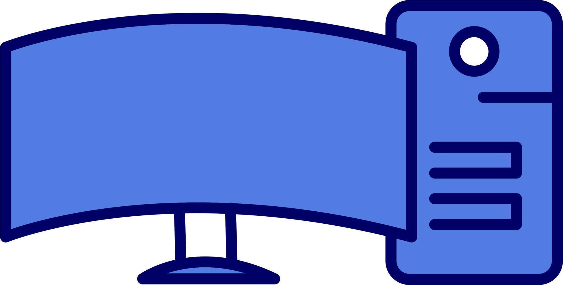Computer Vector Icon
