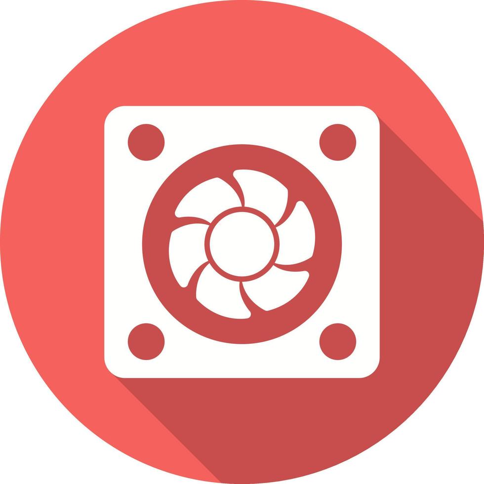 Cooling Fan Vector Icon
