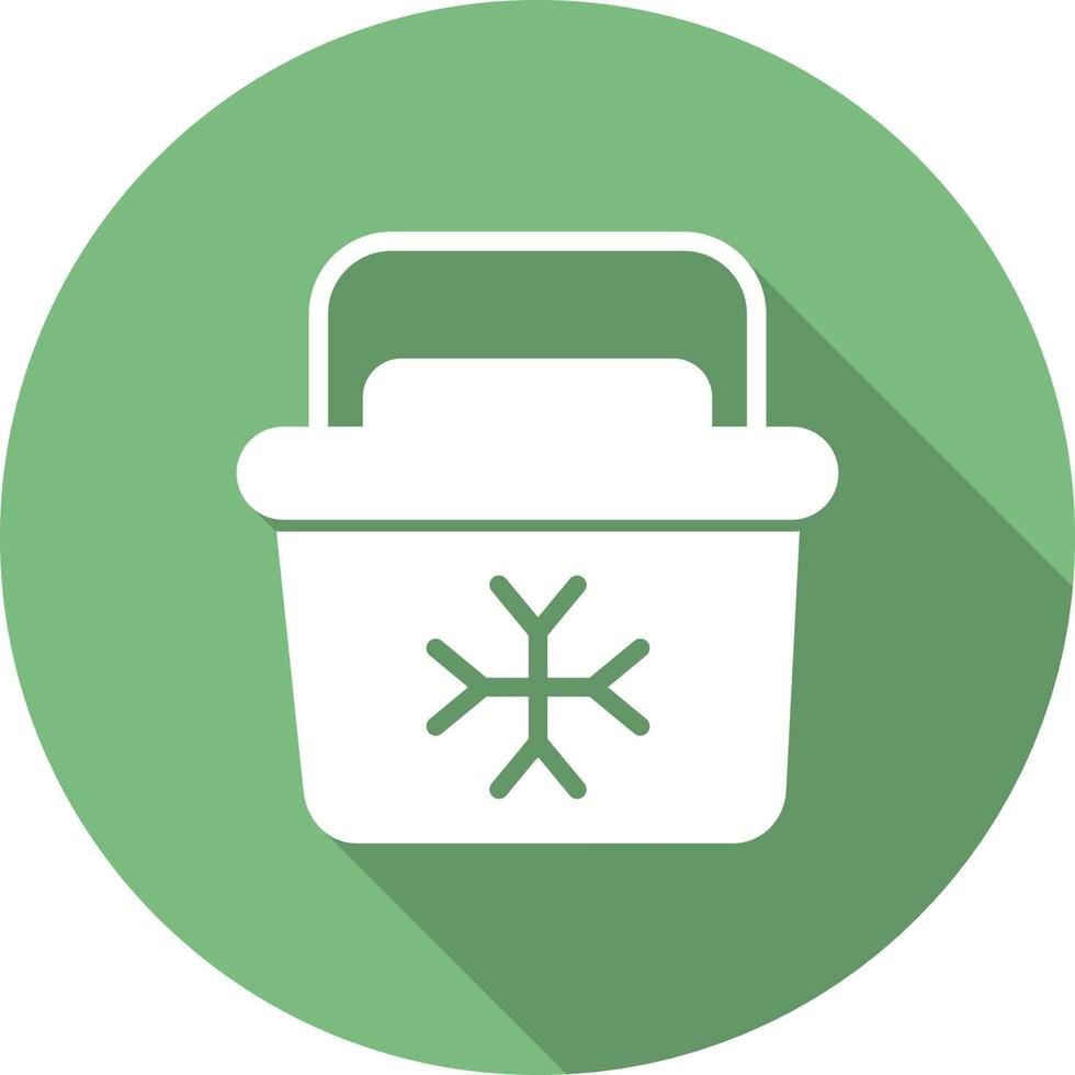 Portable Fridge Vector Icon