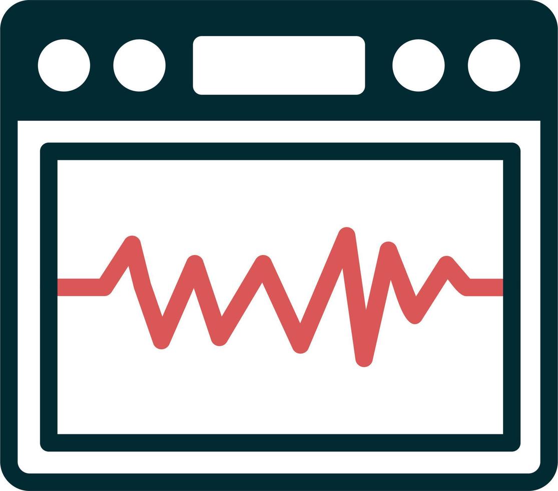Seismograph Vector Icon
