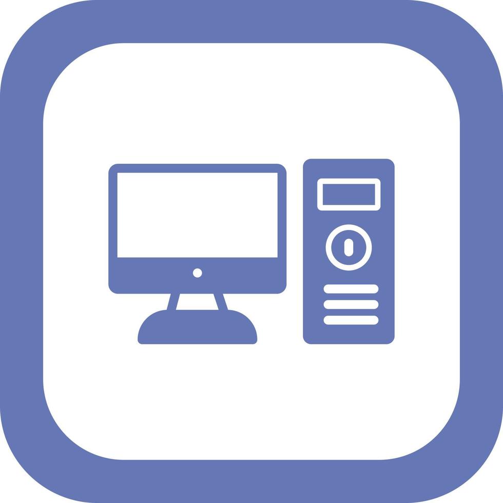 Computer Vector Icon
