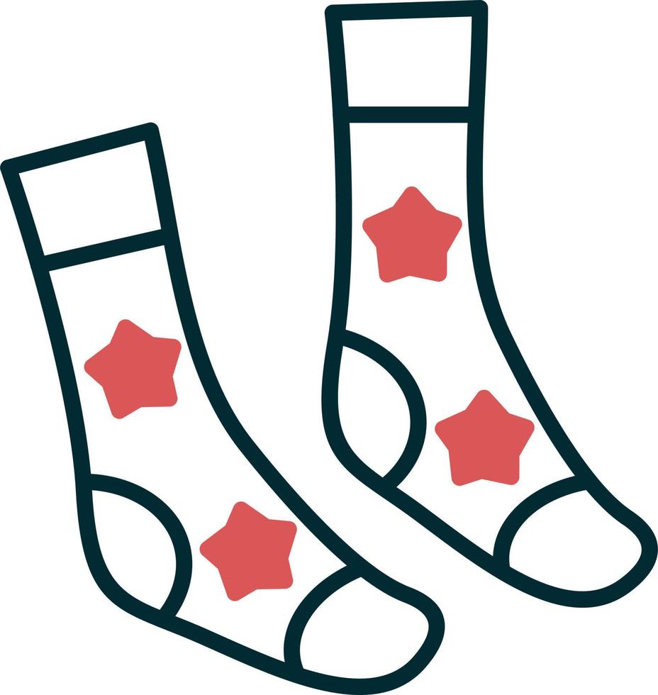 Socks Vector Icon