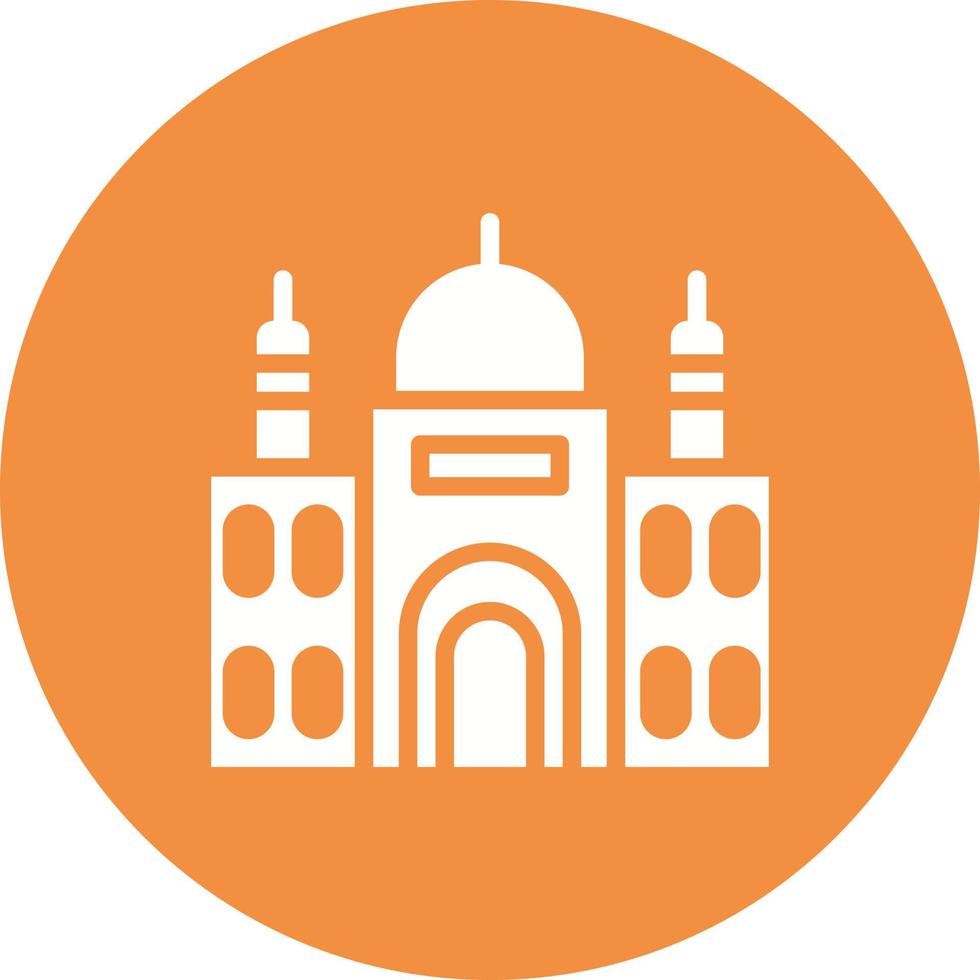 Taj Mahal Vector Icon