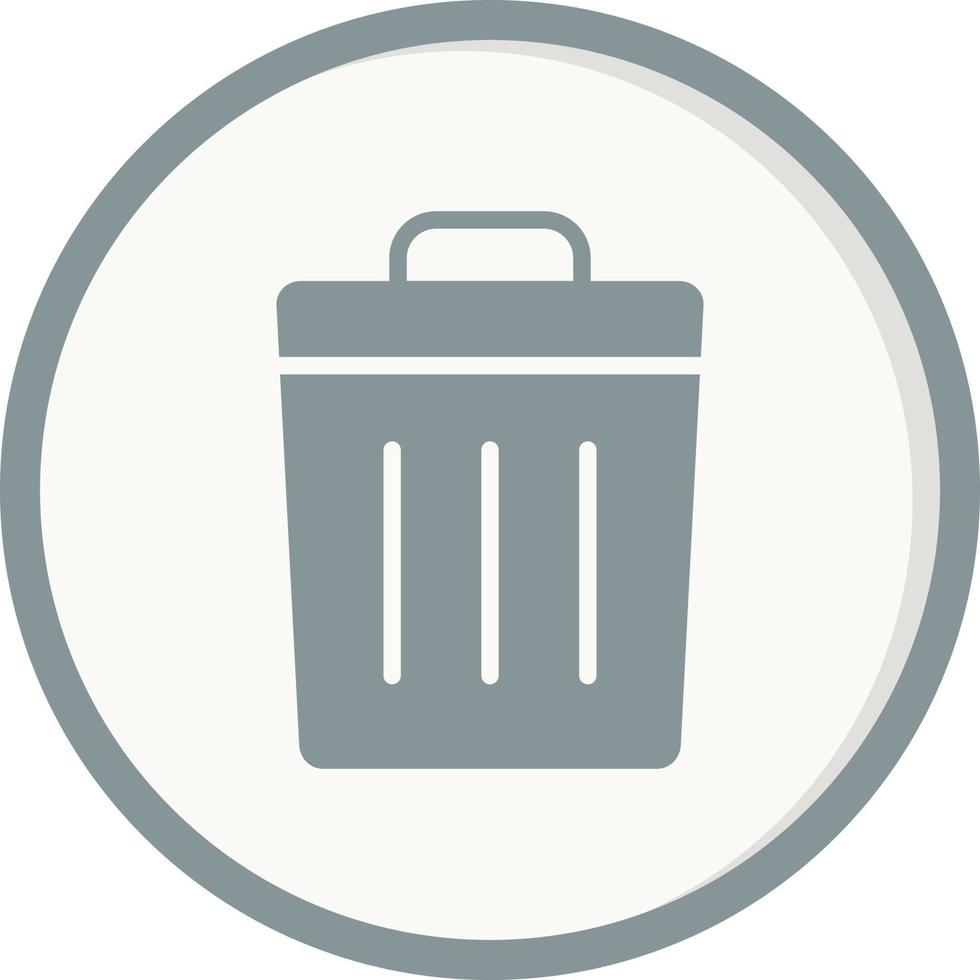 Trash Bin Vector Icon