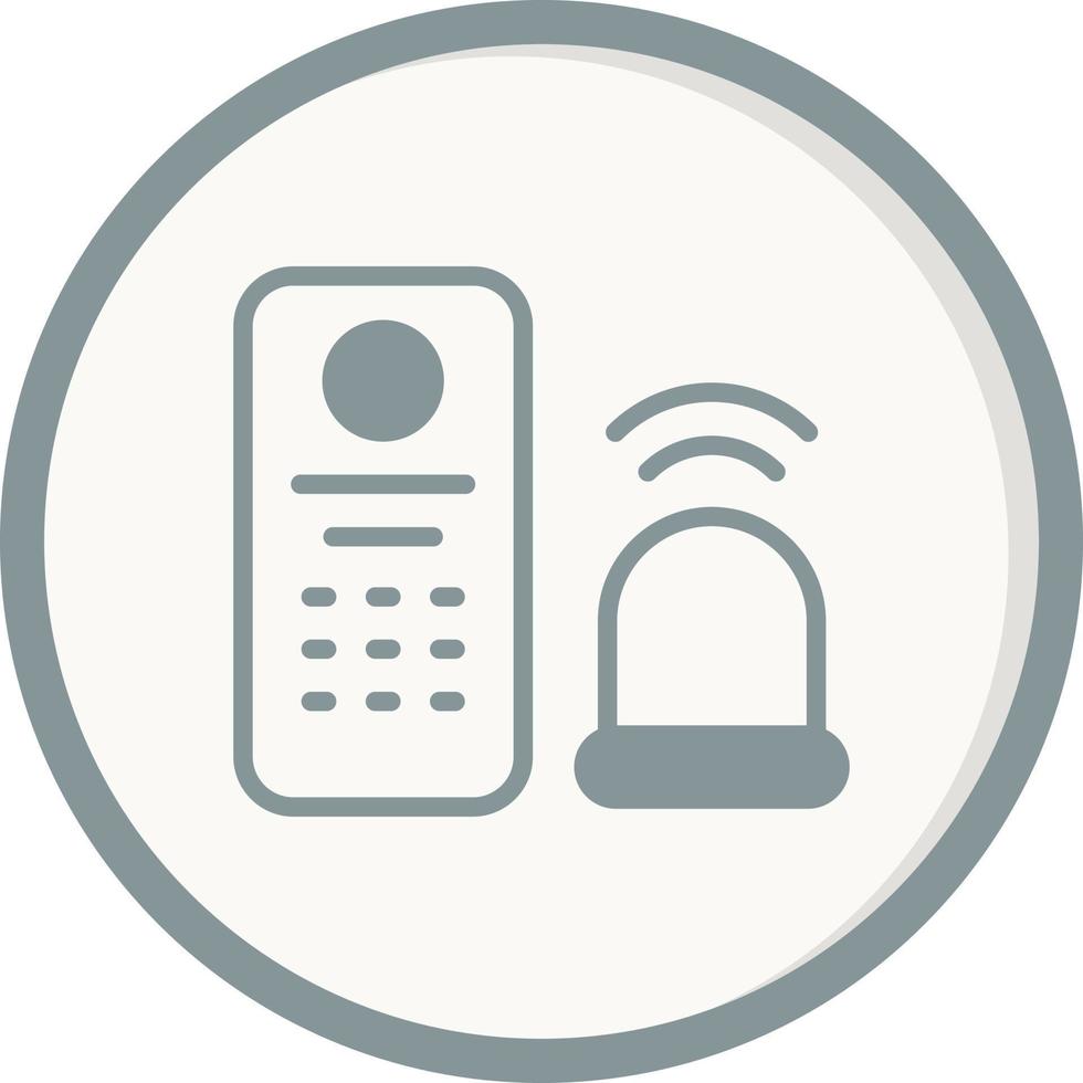 Alarm System Vector Icon