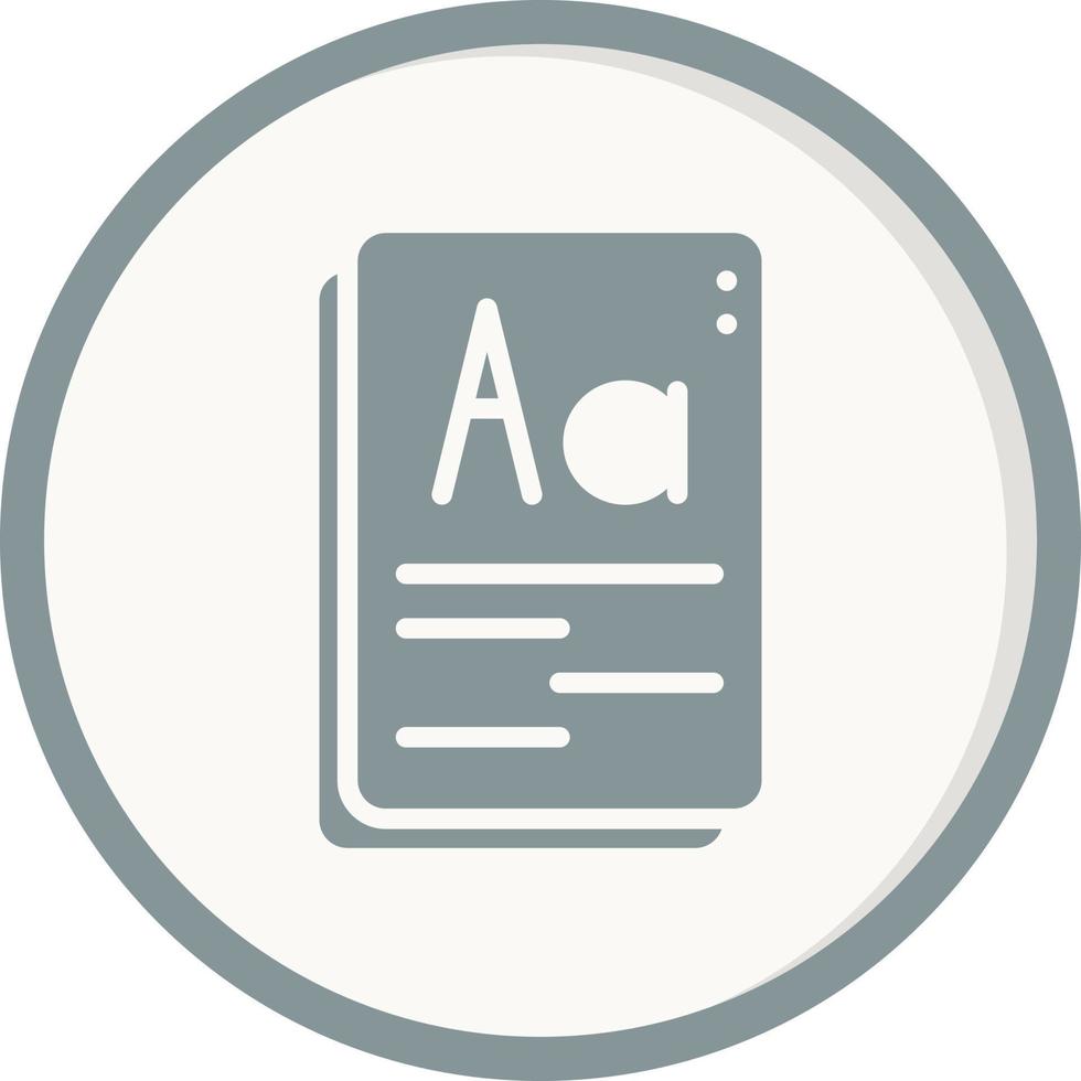 Flash Card Vector Icon