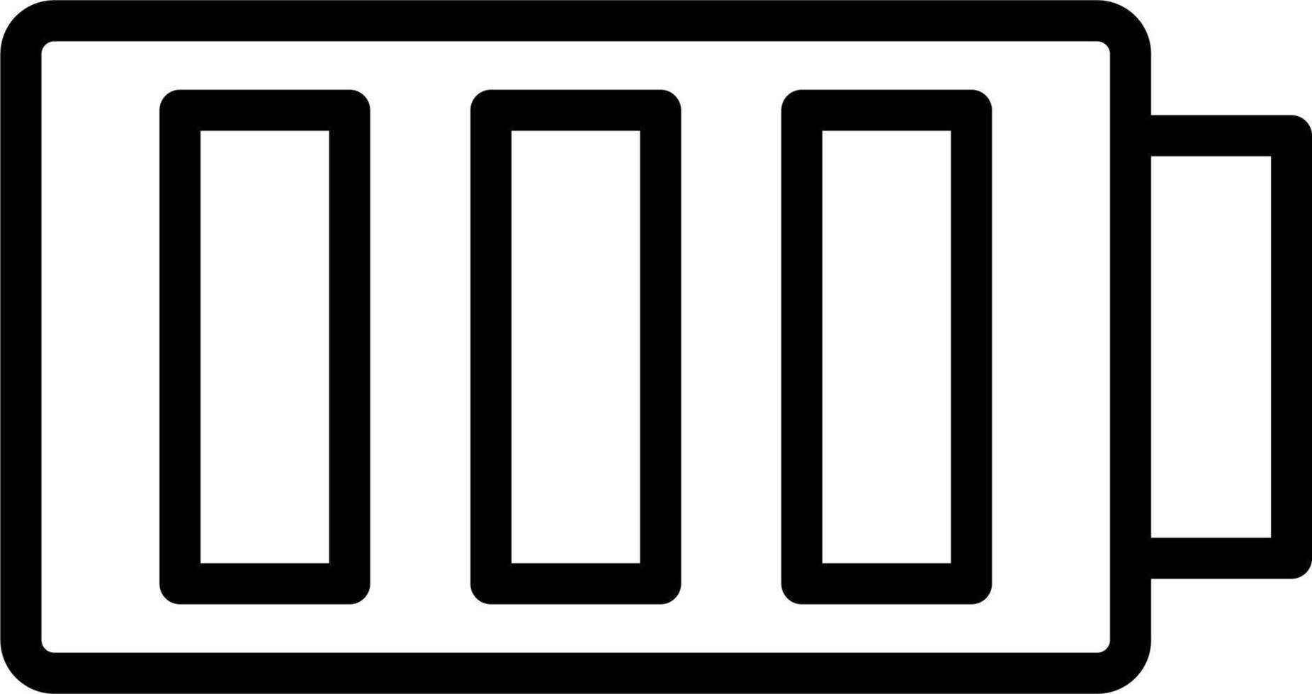 Full Battery Vector Icon