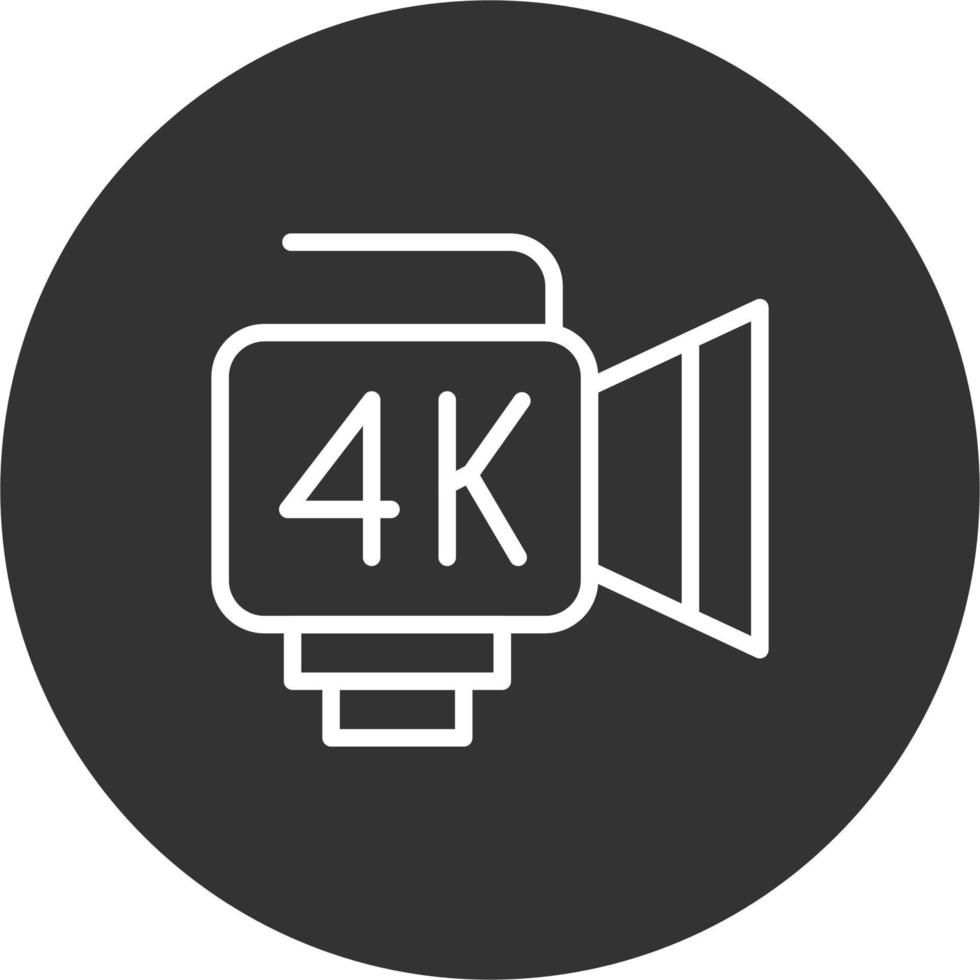 4k vector icono