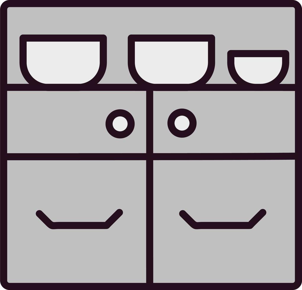 Cup Board Vector Icon
