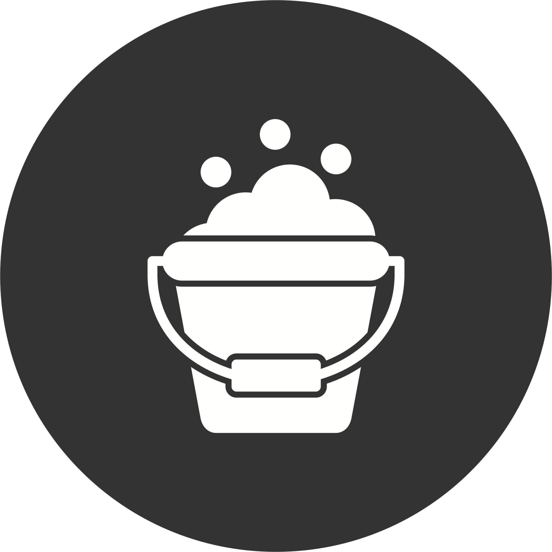 Cleaning Bucket Vector Icon 19821120 Vector Art at Vecteezy