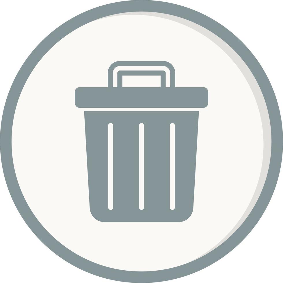 Trash Bin Vector Icon