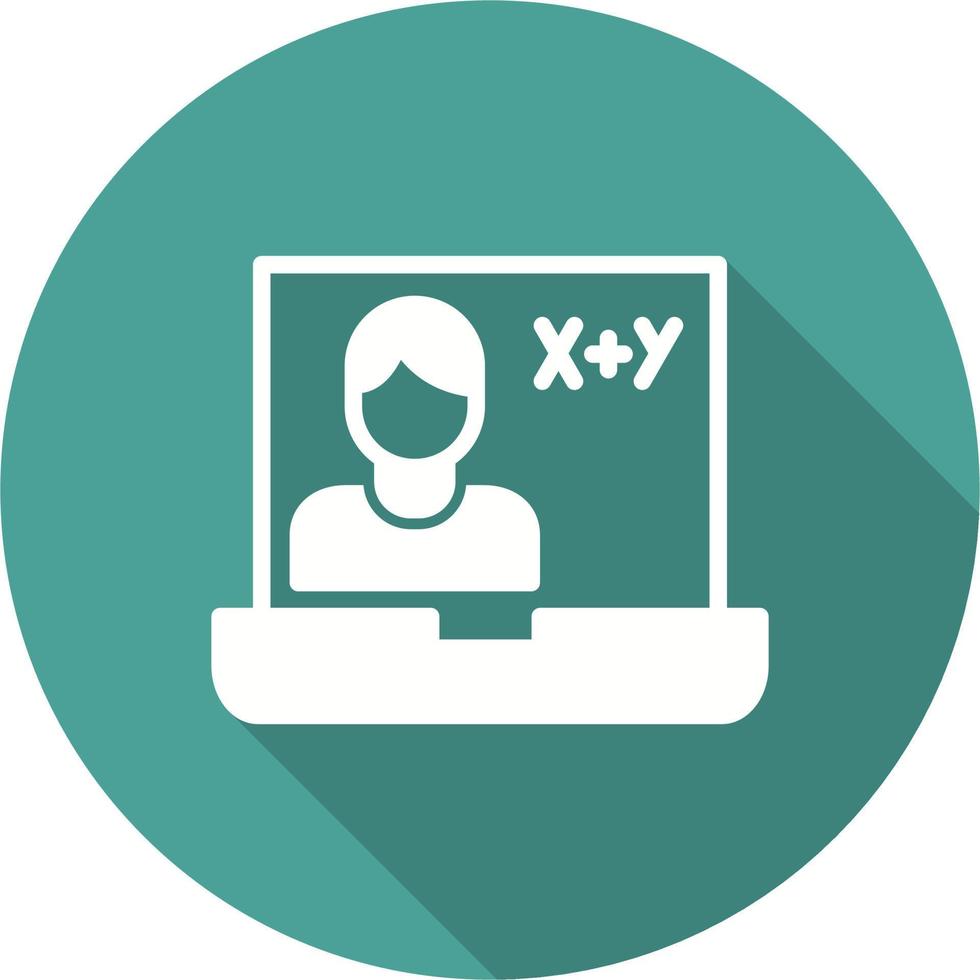 Online Class Vector Icon