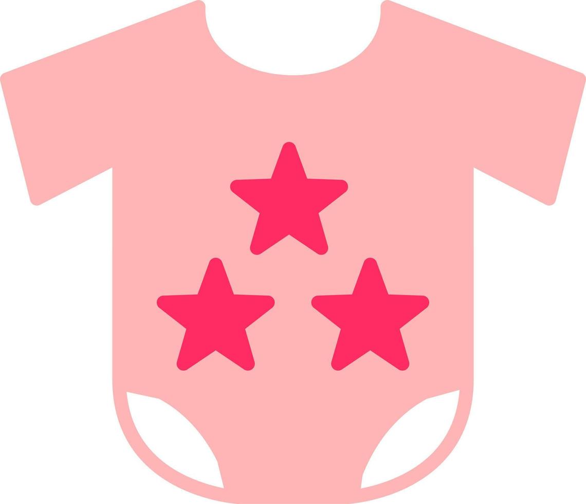 Baby cloth Vector Icon