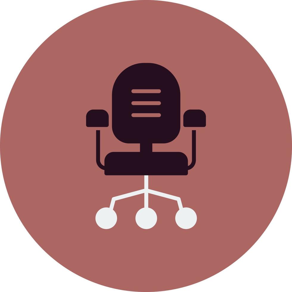 Office chair Vector Icon