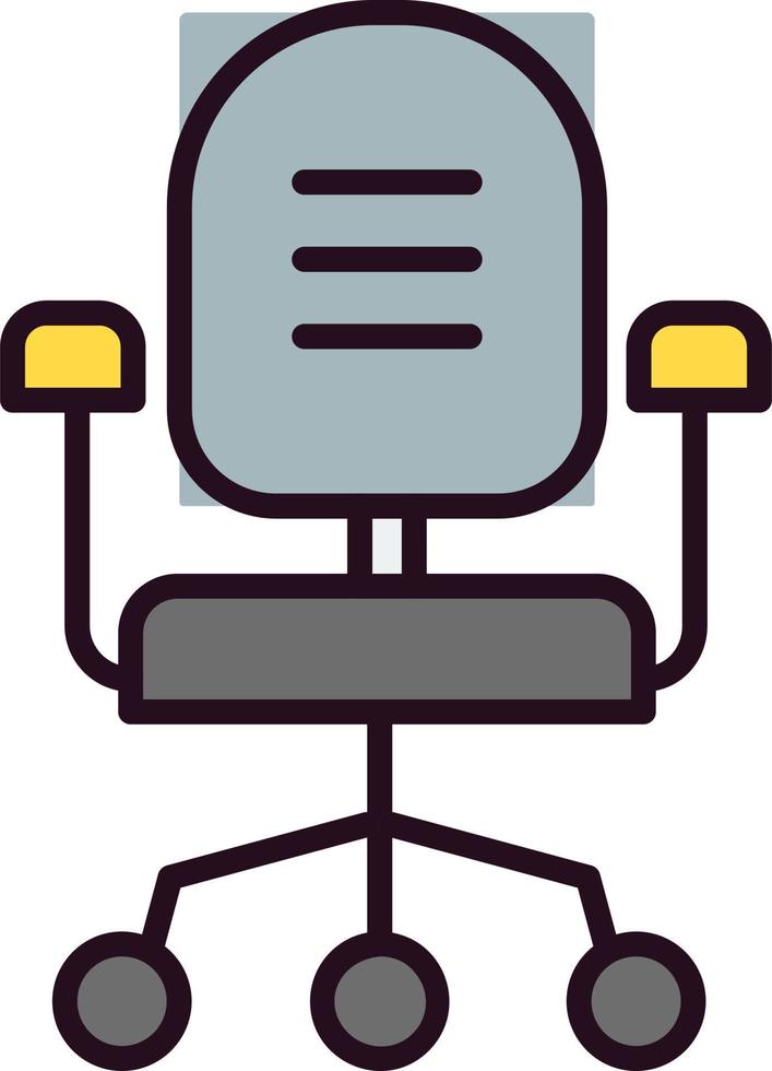 Office chair Vector Icon