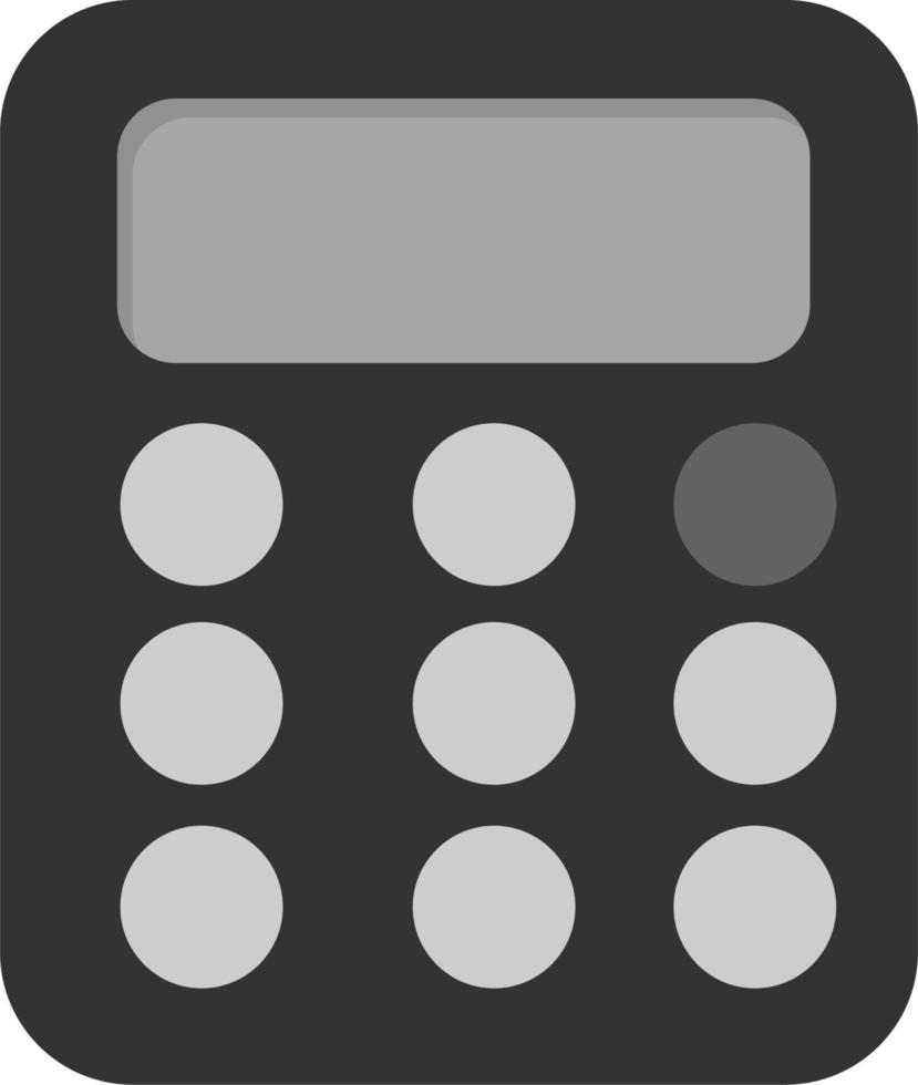 icono de vector de calculadora