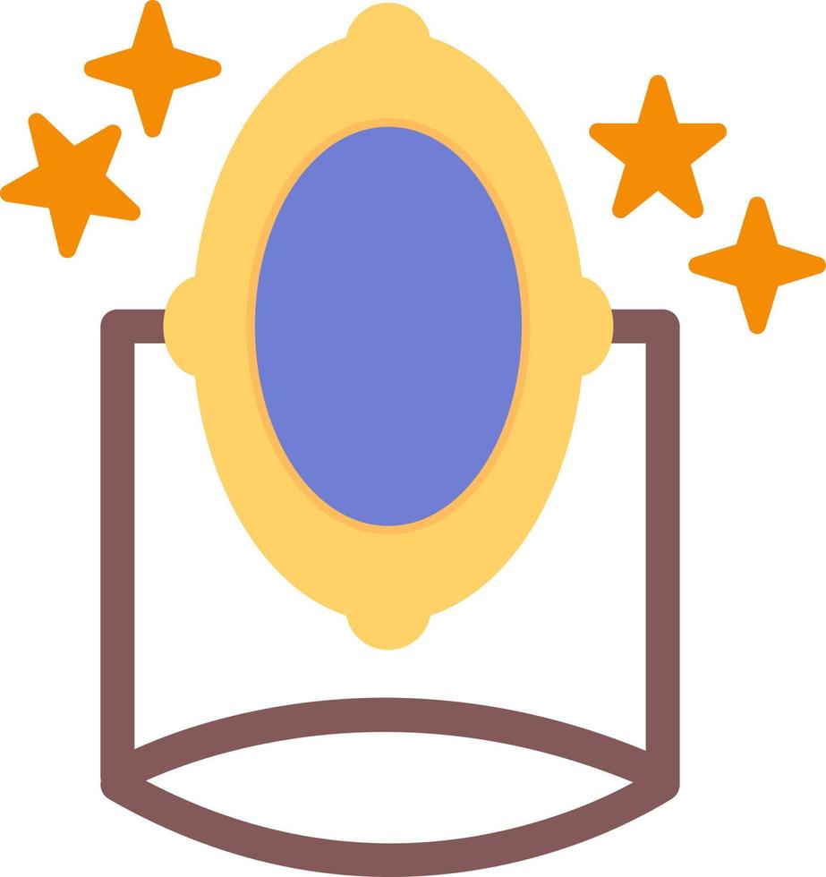 Magic mirror Vector Icon