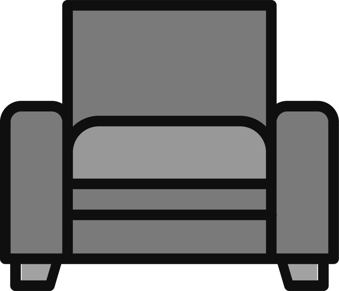 Armchair Vector Icon
