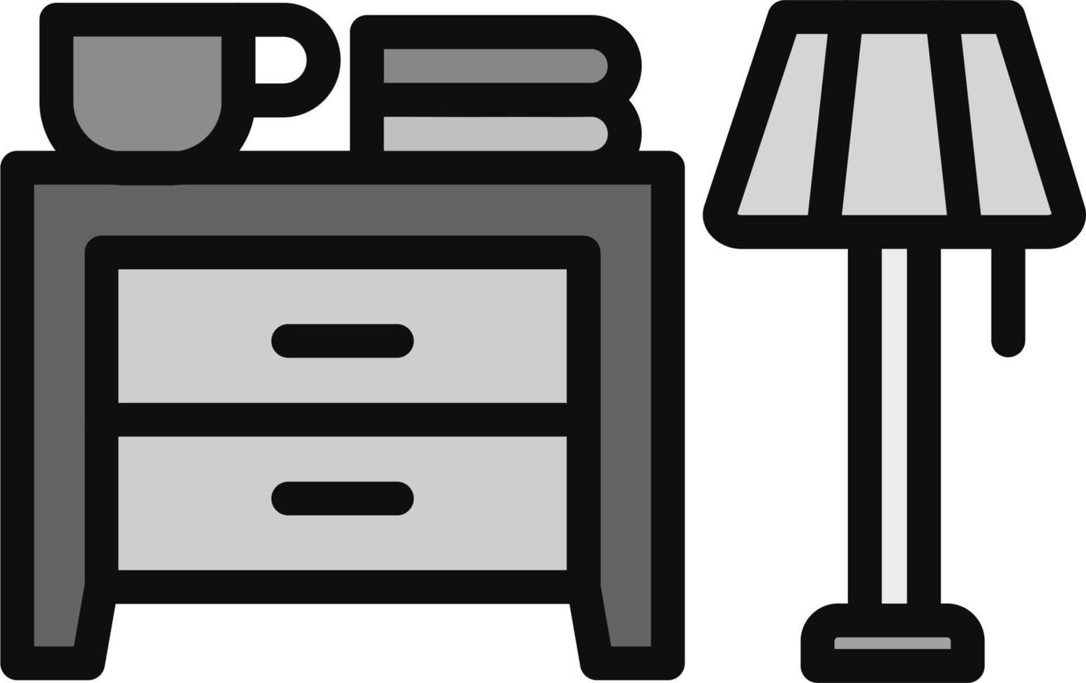 Cabinet lamp Vector Icon