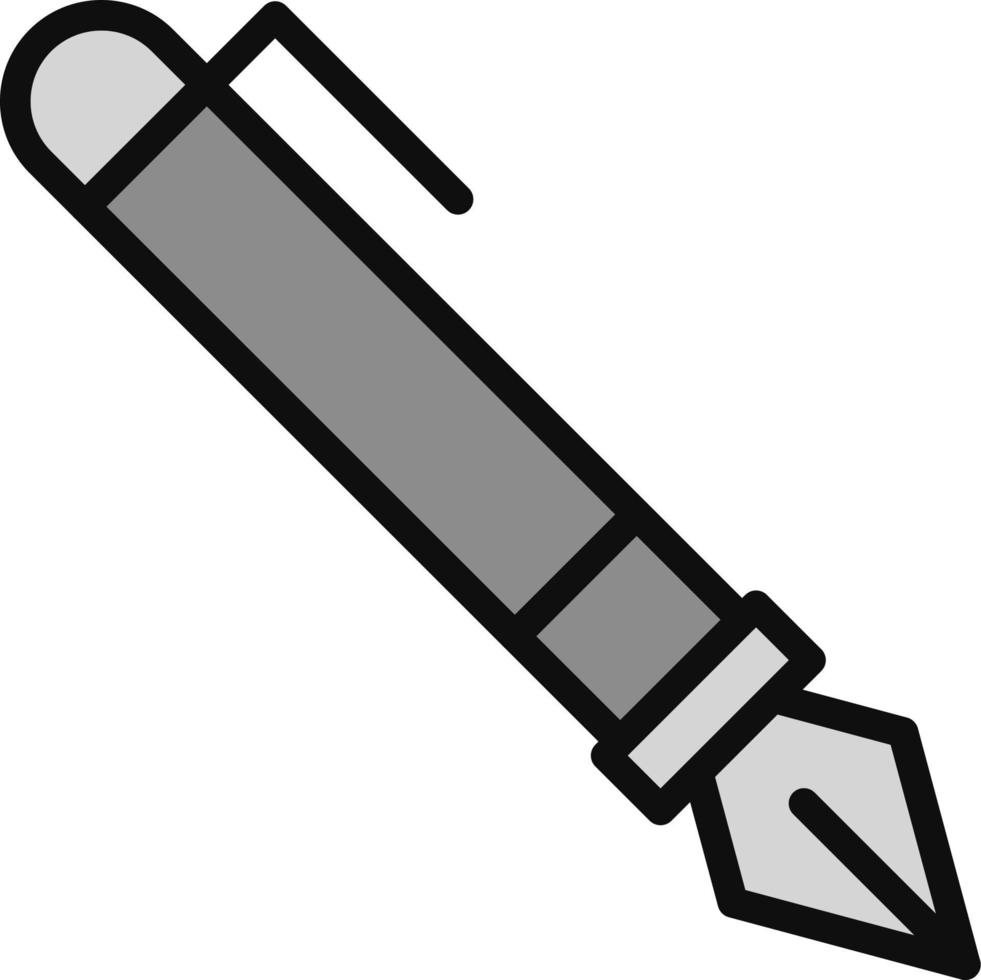 Fountain Pen Vector Icon