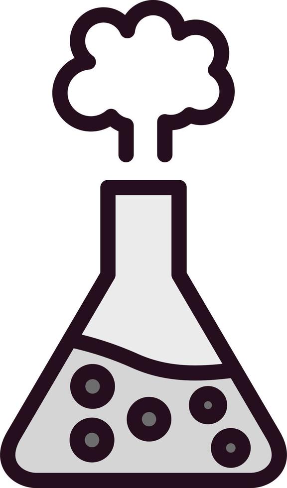 Chemical Reaction Vector Icon