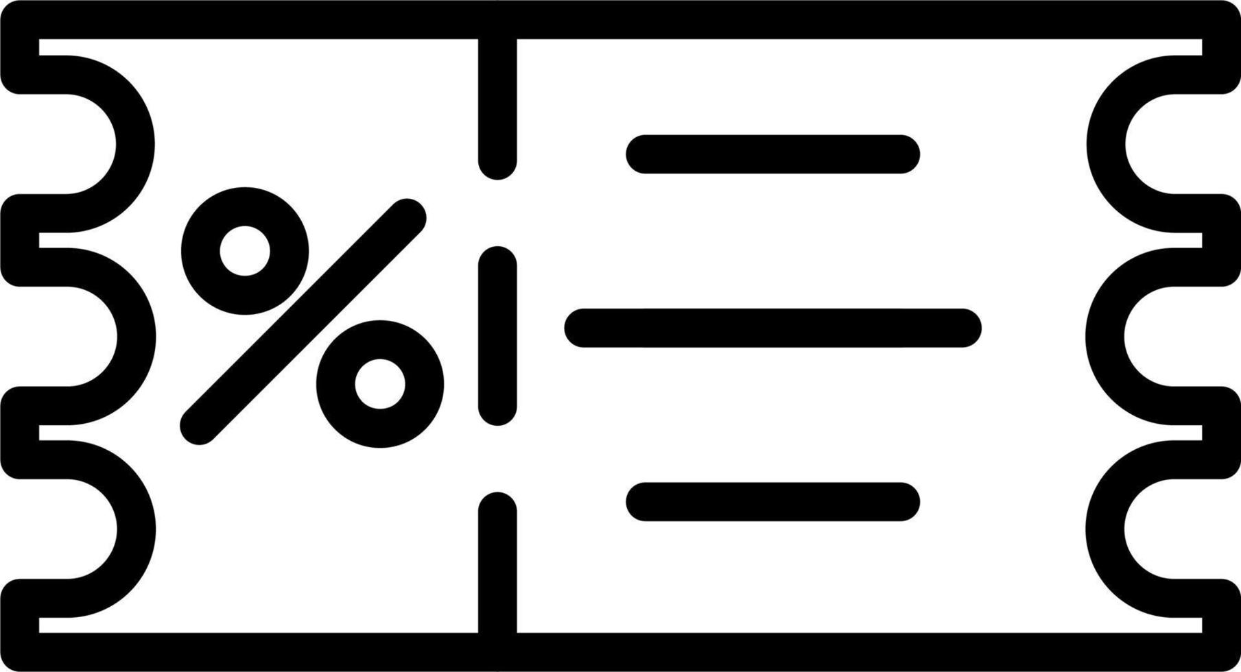 Voucher Vector Icon