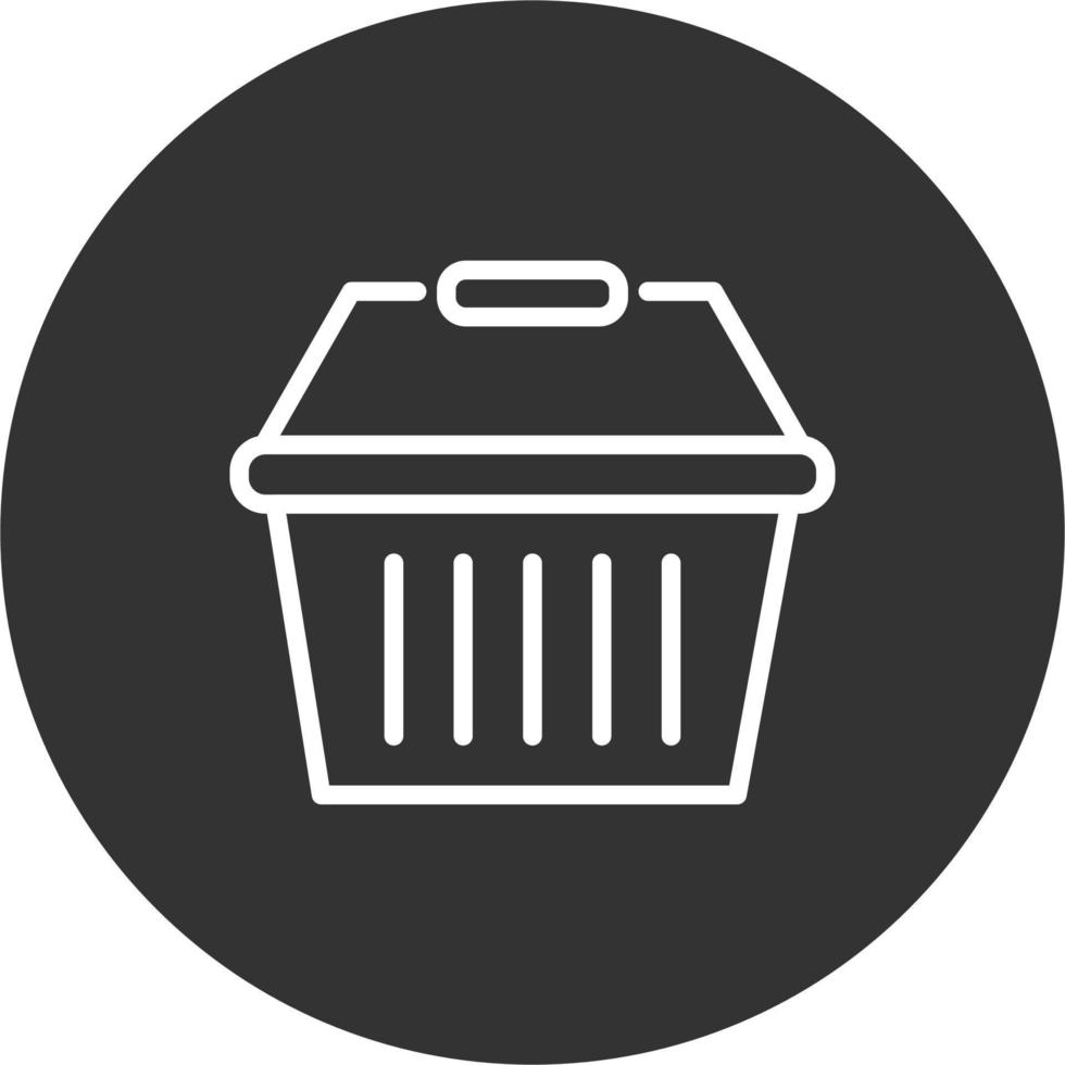 Shopping Basket Vector Icon