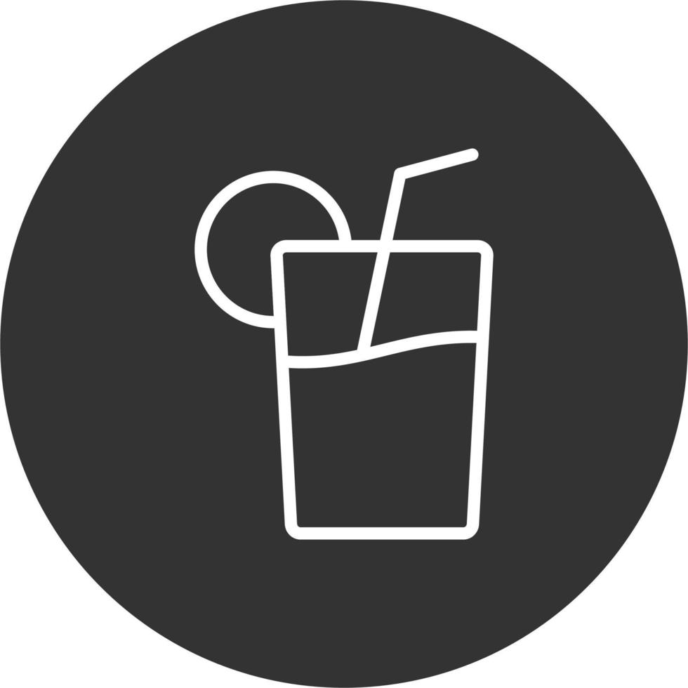 Lemon Juice Vector Icon